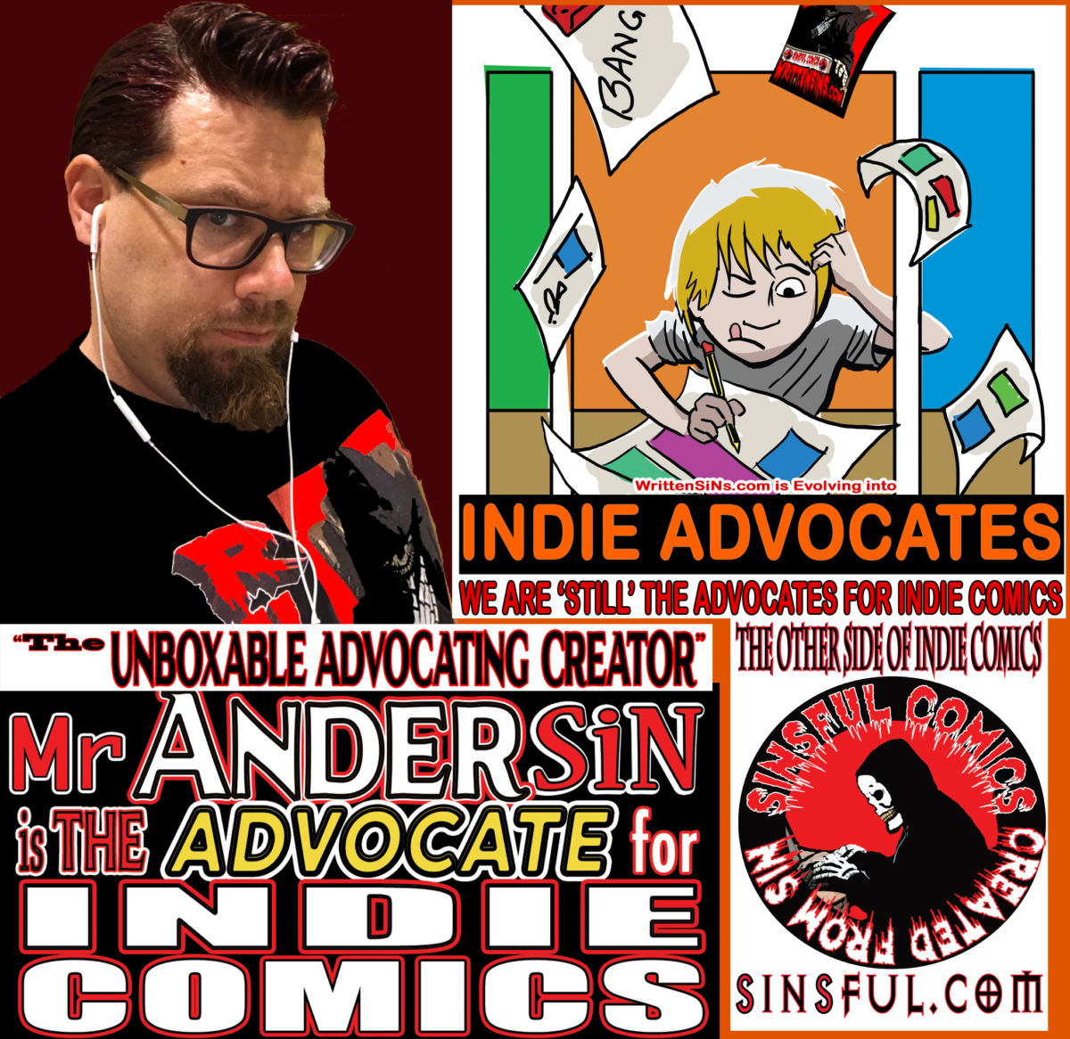 The INDIE ADVOCATES Comic Con Highway EXITS and Appearance Schedule