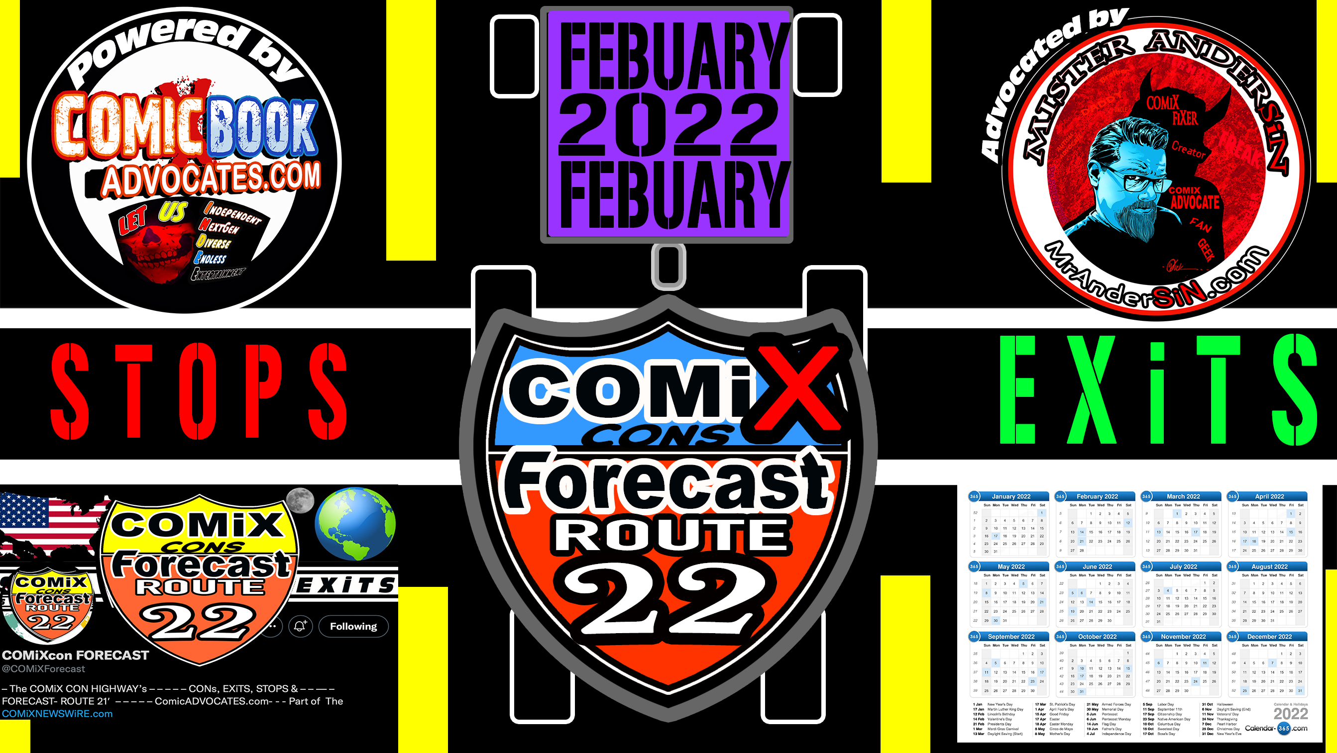 The COMiXcon FORECAST CENTER -Week 7 of ’22