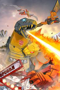 The 7 Deadly Question VS Top 16 of 16: #9 Grimlock Drawing Andrew Griffith