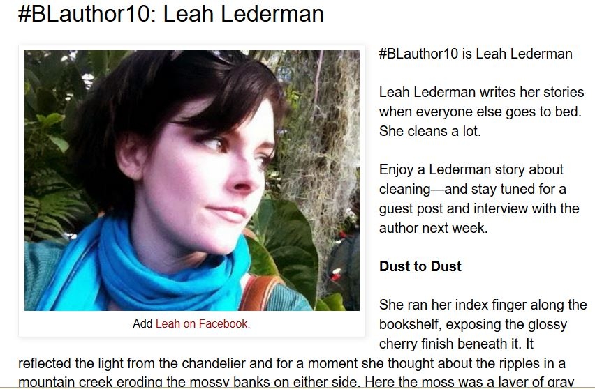 WSN NEWS BREAK: Leah Lederman show us She is Far from just and Editor