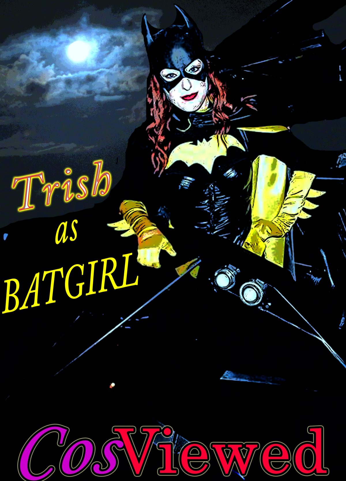 A NEW CosView Card is here: Trish as BATGIRL