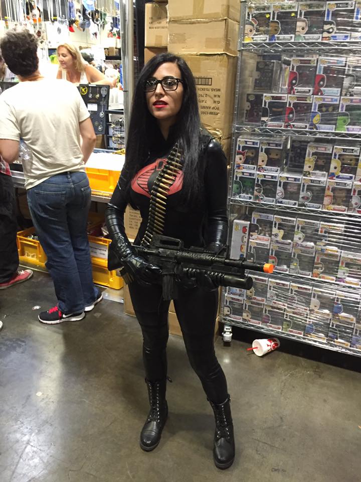 THROW BACK THREAD::Cathy Sed brought the  Baroness to life @ Tamp Bay Comic Con 2016  .