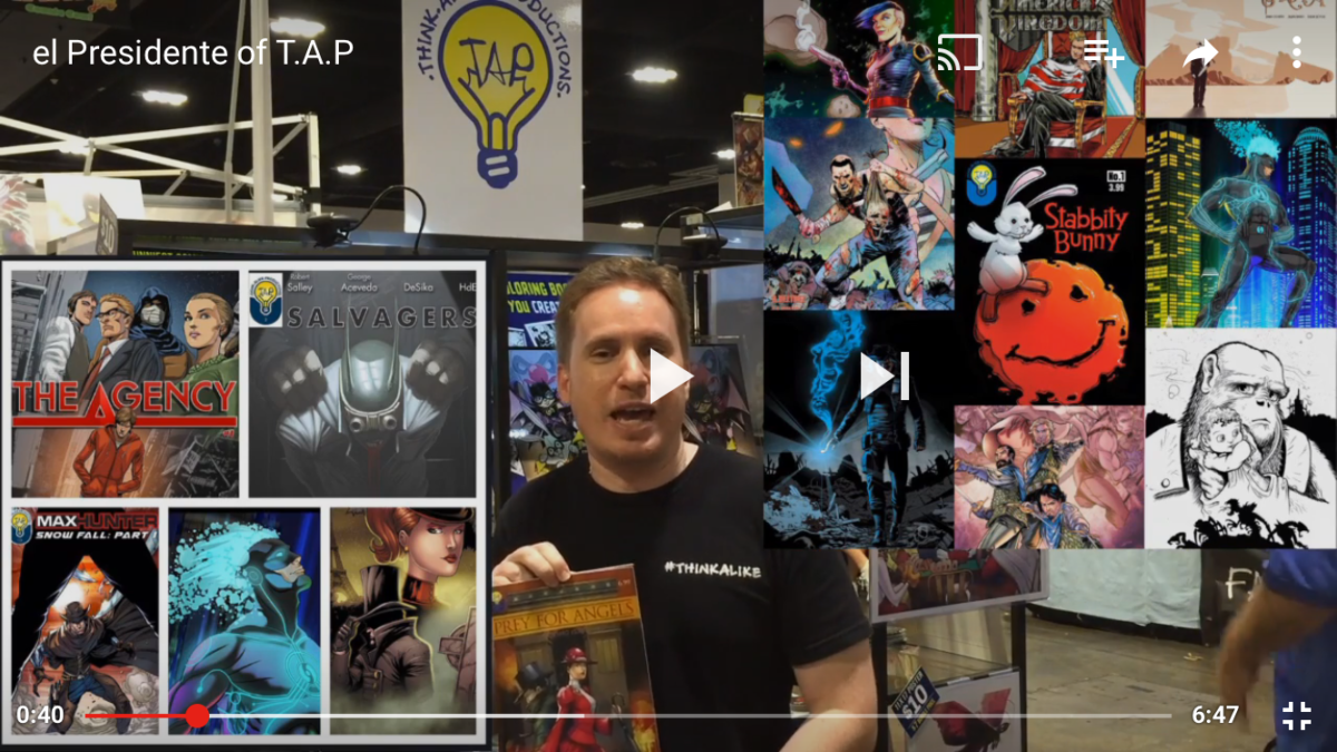 T.A.P’s El Presidente :  Benjamin Charbit