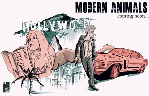 Coming Soon: Pure Filth. ‘Modern Animals’ coming soon from Fifth Dimension Comics.  .THROW BACK to 2016