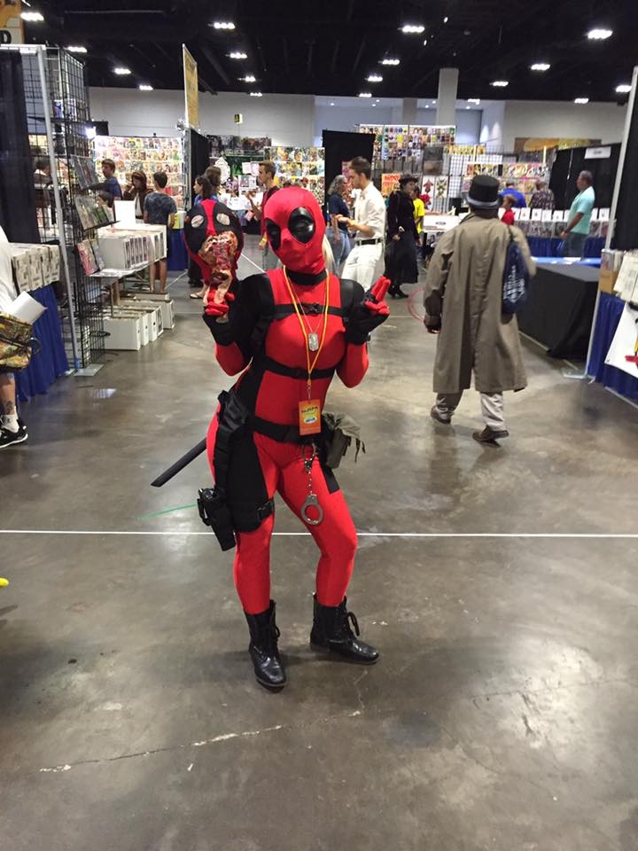 CosView FOUND: Success from our social Media Search we Found Lady Deadpool  Plus Kickstarterswith Handcuffs  .THROW BACK to 2016