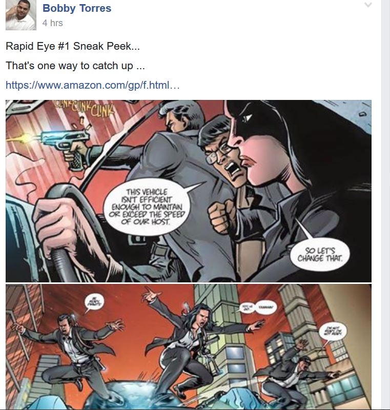 Bobby Torres give us another Sneak Peak of Rapid Eye 2