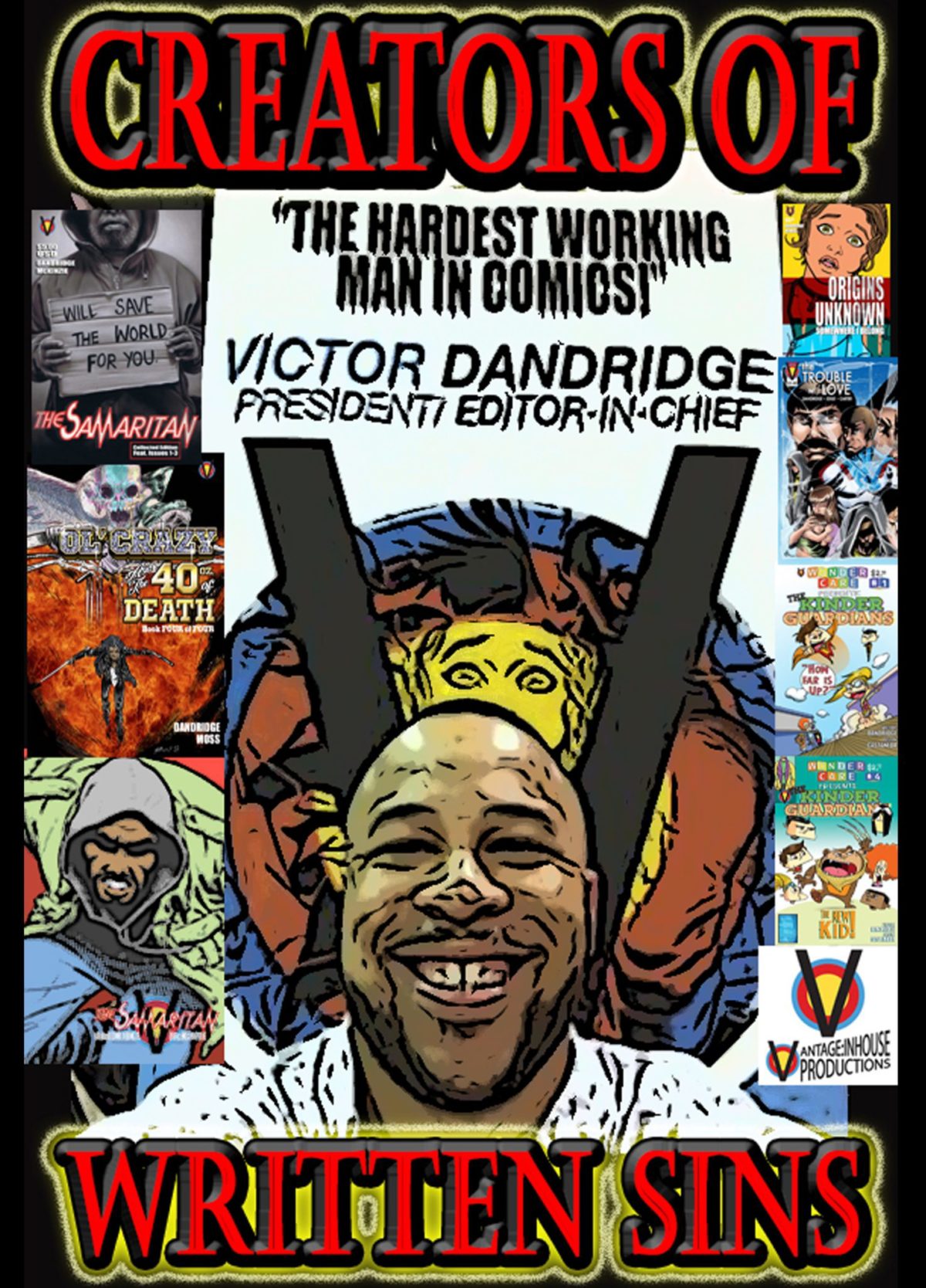 The 7 Deadly Question VS Top 16 of 16: #5 The Hardest Working Man in Comics  Victor Dandridge Jr