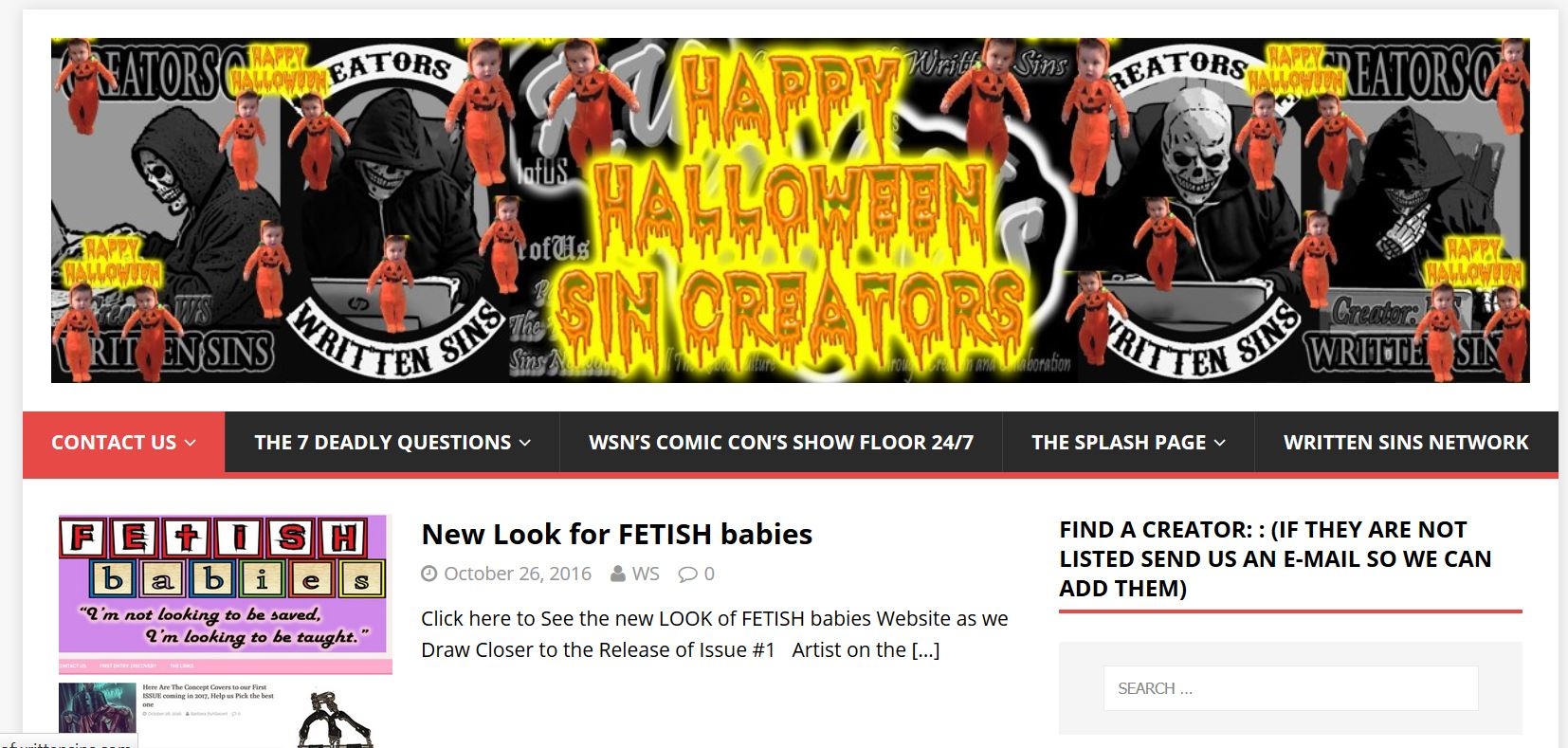 New Look just in time for Halloween