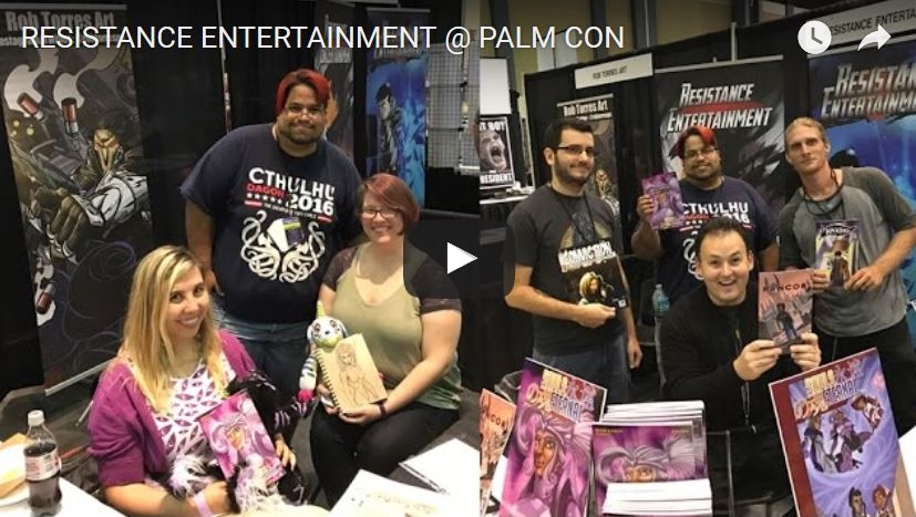 Resistance Entertainment LIVE from Plam Con!!