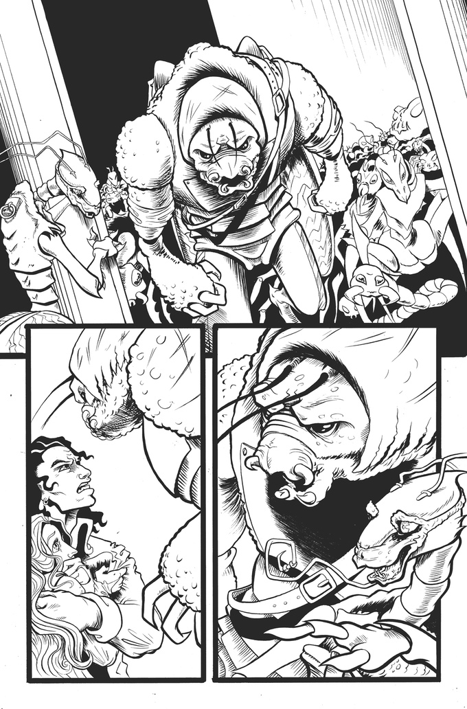 Art of the Day:: A Poet some Lowlifes and THe Throwaways Kicker stuns with their Art