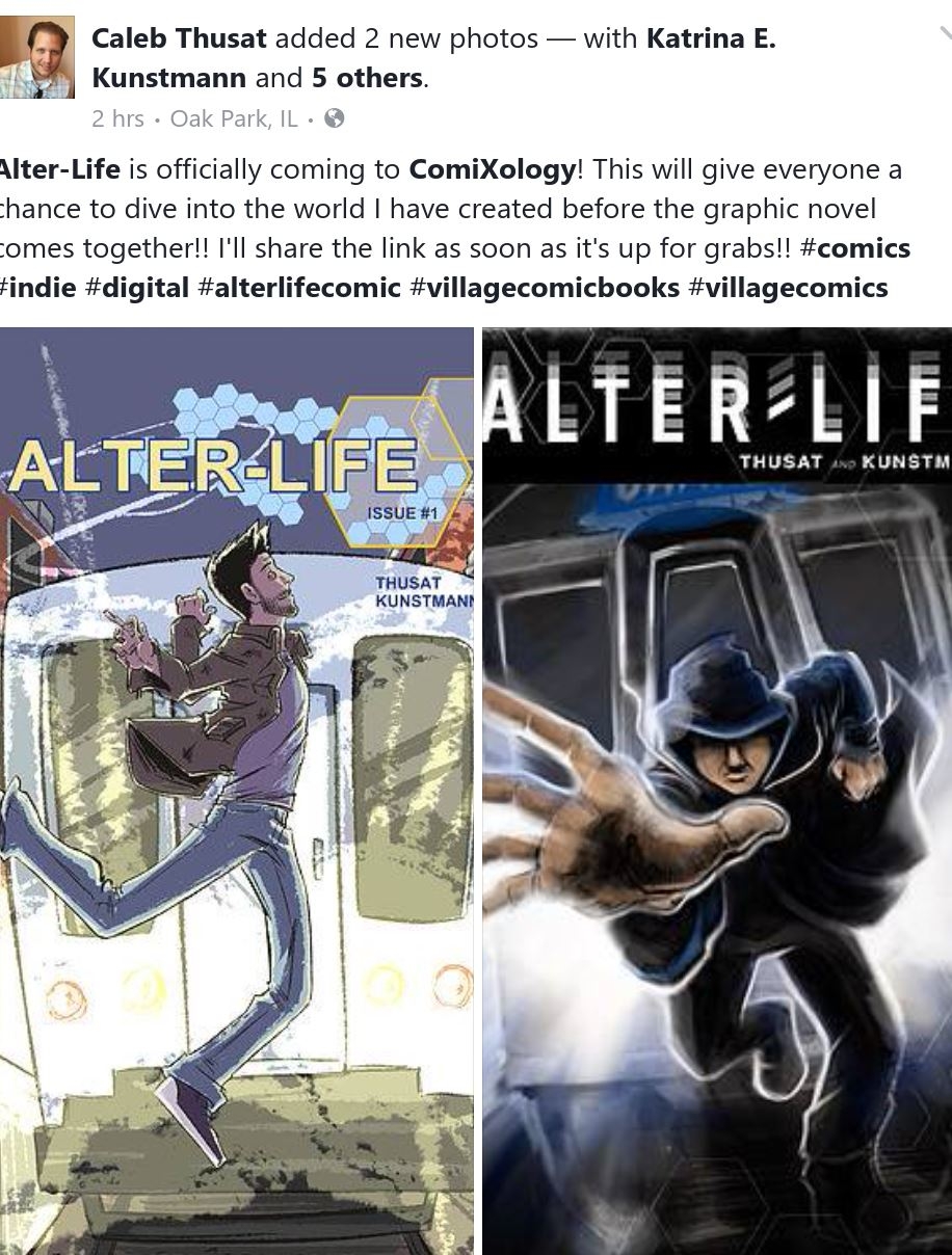 WSN NEWS: Alter Life is heading to comiXology