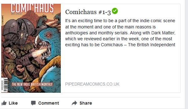 Share THis:: James McCulloch’s Comichaus #1-3