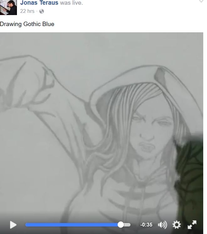 SHARE ME:::  GOTHIC BLUE SNEAK PEAK