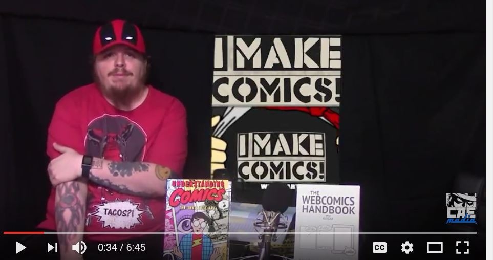 I Make Comics – Ep 01- Introduction to Comics- A CAE PRODUCTION