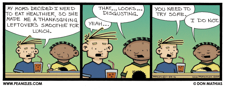 Peanizles s the Comic Strip for the 21 century