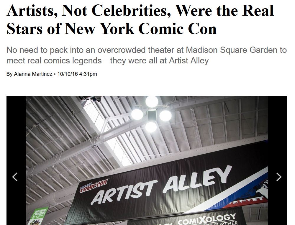 See Your Favorite Artists and Brands @ NYCC