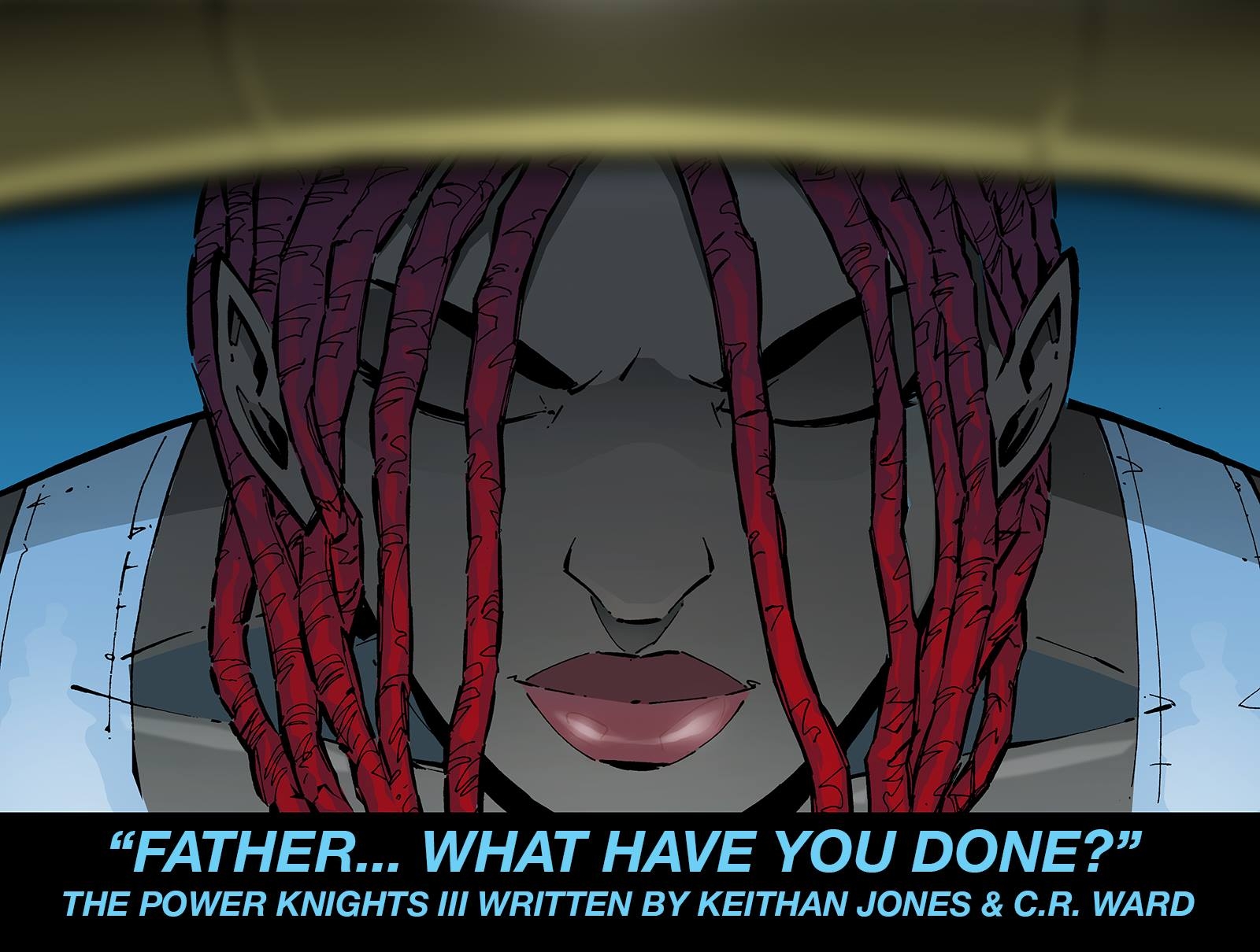 Jones Presents  The Power Knights: Unbounded 3 Kickstarter, Produce it and spread the word.