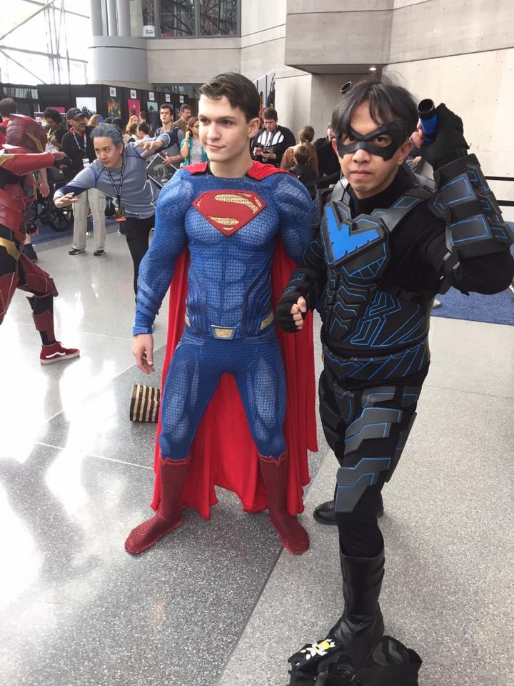 Supermans new Sidekick??  NO WAY NIGHTWING is his own hero..  but who where they?