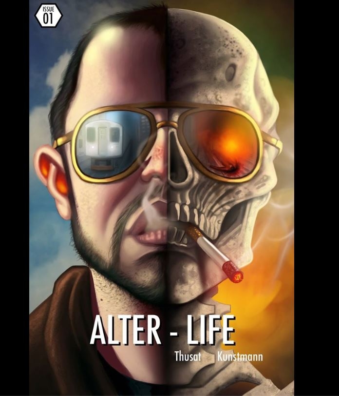 Art of the Day brought to us By Alter-Life Kickstarter and you get a chance to win this cover…