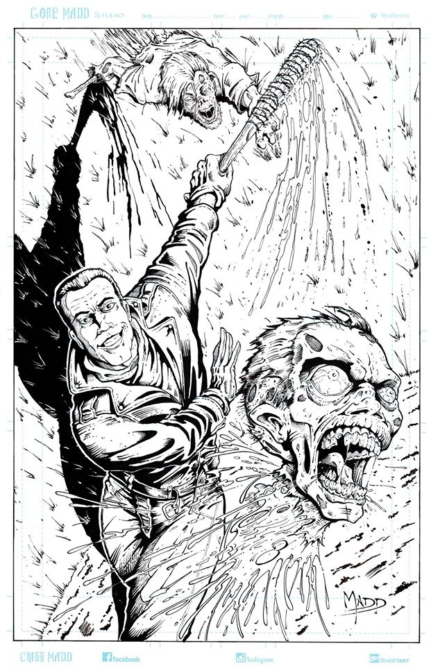 Criss Madd gets Batty with his Art of the Day