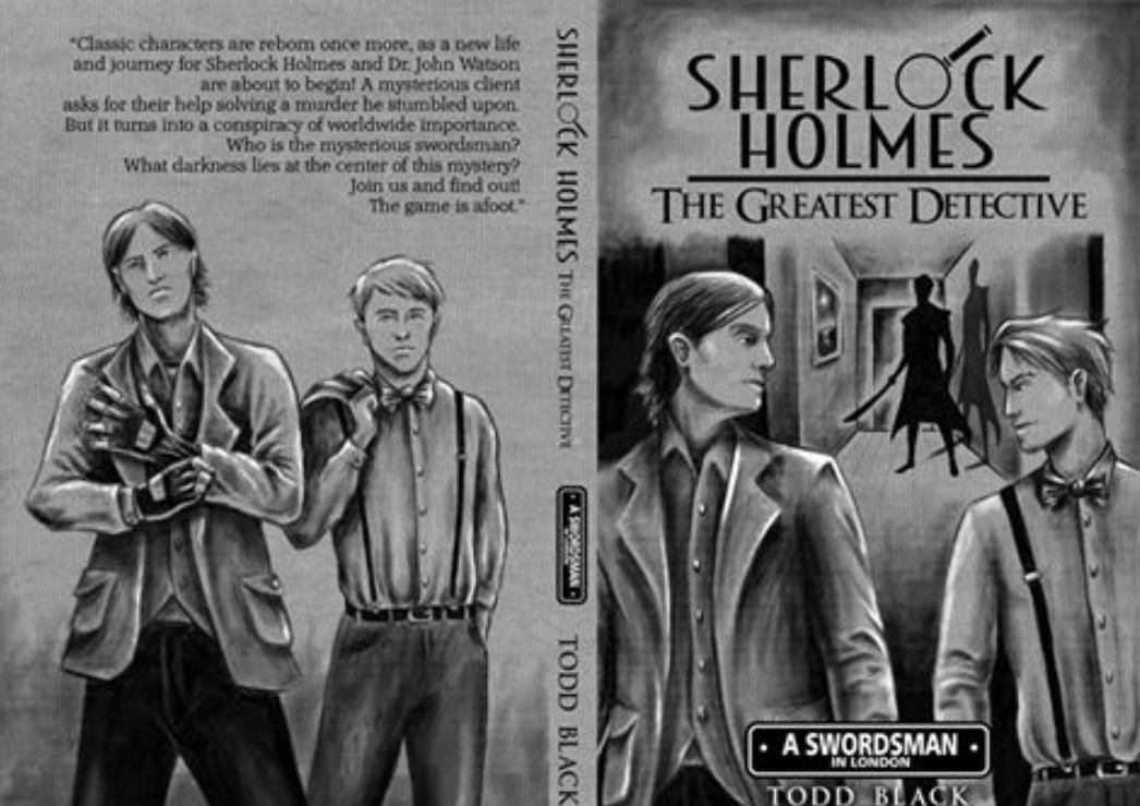 Todd black takes on the  Detective role and is going to give us brand new  Sherlock Holmes stories