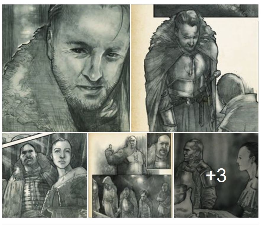 A offer of some Rare PRINTS for the Grinidon: A Fantasy Graphic Novel – Vol. 2