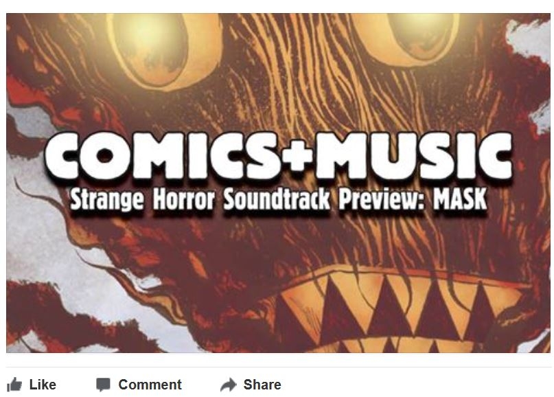 A Horror Comic with its own Sound Track??? What the shit??? But its true oh yeah its dam true
