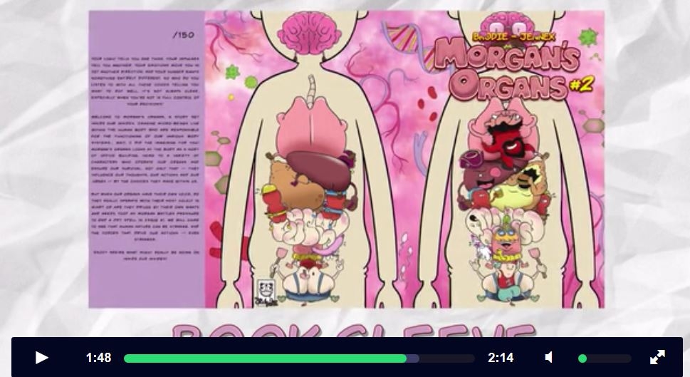 Morgan’s Organs ~ It’s “Inside Out” for grown-ups! now ON KICKSTARTER
