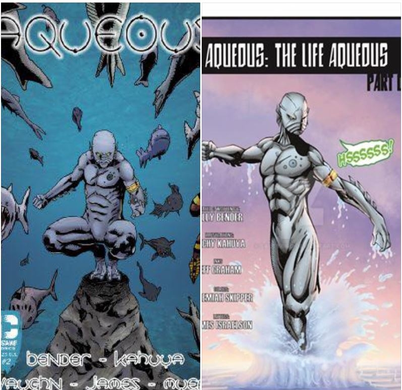 AQUEOUS is a Birthday Present for you or any Comic Book Fan out there
