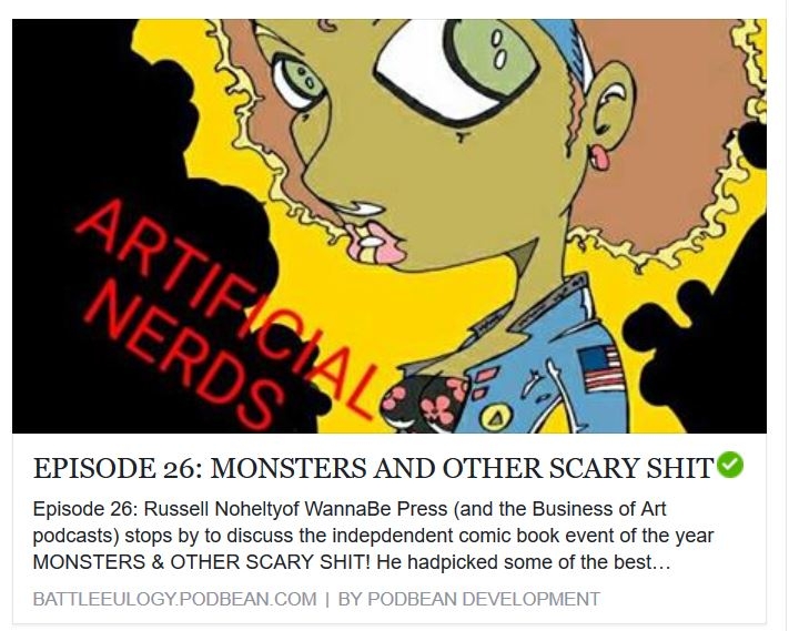 Artificial Nerds:: EPISODE 26: MONSTERS AND OTHER SCARY SHIT