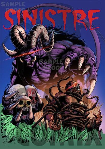 Sinistre Kickstarter JUST Raised the CREATIVE BAR for KICKSTARTERS with this Jingle presented by Siafu Comix
