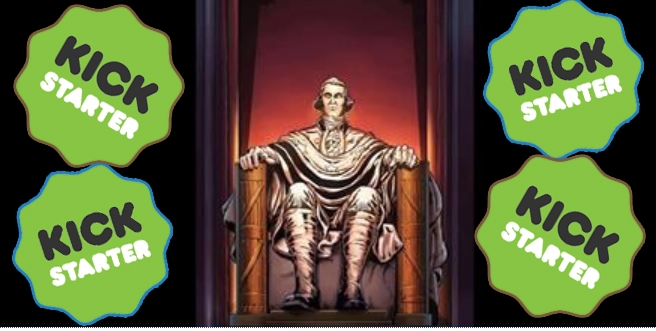 Now On Kickstarter America’s Kingdom Vol. 1 Graphic Novel & Book 1 Novel