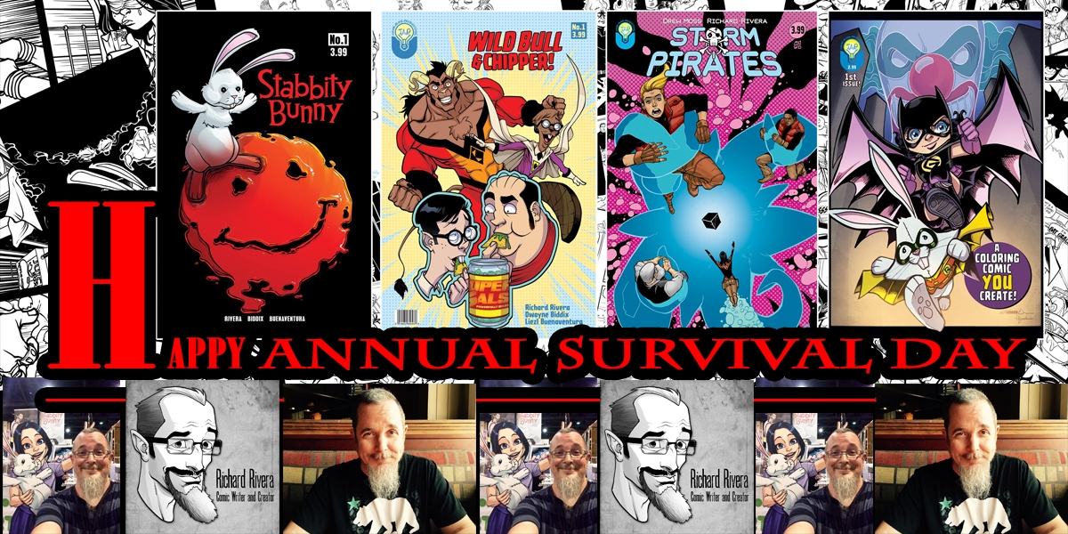 We Wish Richard Rivera  A Very Bunnyrific  Birthday and Very Stabbity Year