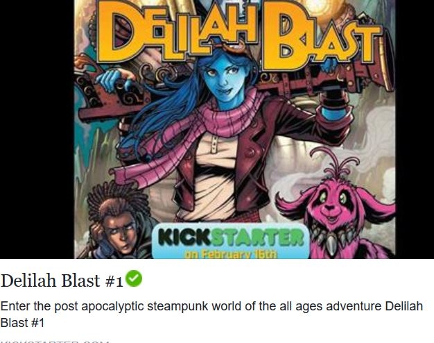 Delilah Blast is blasting through its Stretch Goals