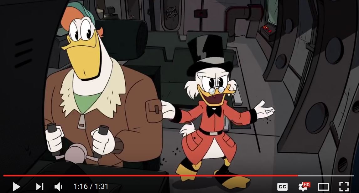 My Childhood HAS  RETURNED!!!! woo oo Duck Tales woo oo!!!!