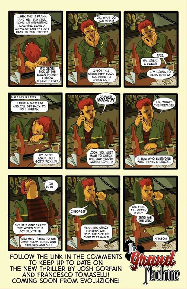 Evoluzione Publishing has The Grand Machine coming April 2nd