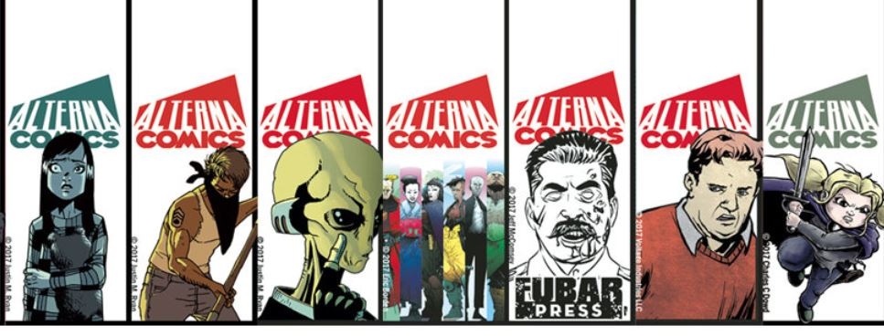 Alterna Comics titles are Distributed Worldwide