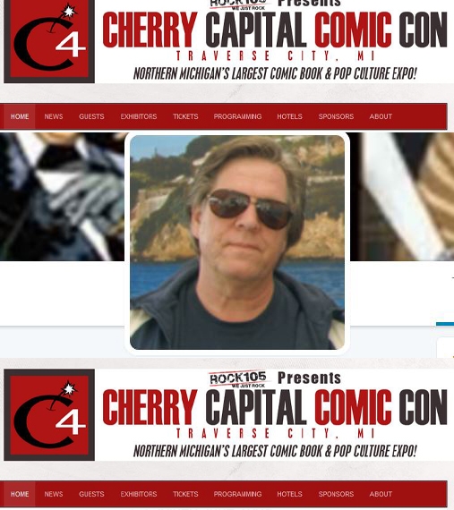 Inaugural Gary Reed Independent Creator of the Year award being presented at Cherry Capital Comic Con in Traverse City, MI.
