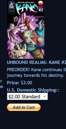 KANE 2 is now Available for Pre-Order on ADVENT comics