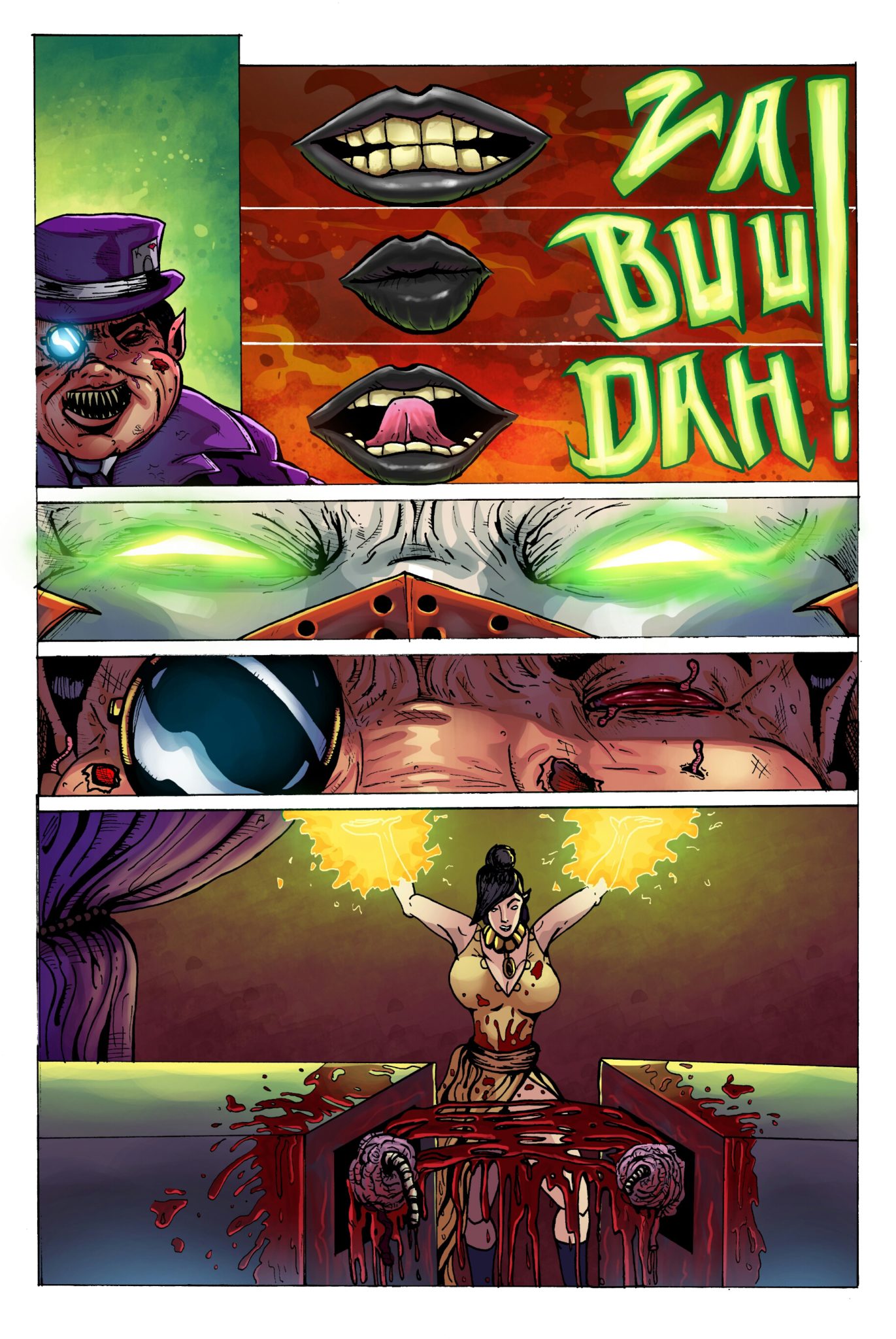 FIRST LOOK AT MICHAEL METTLEN’S KANE #2 SECOND SNEAK PEEK PAGE ONLY AVAILABLE AT WRITTEN SINS