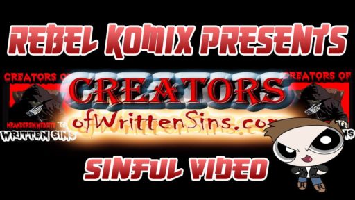 REBEL KOMIX AND GAMING and Written Sins Join Forces for a Video Cast