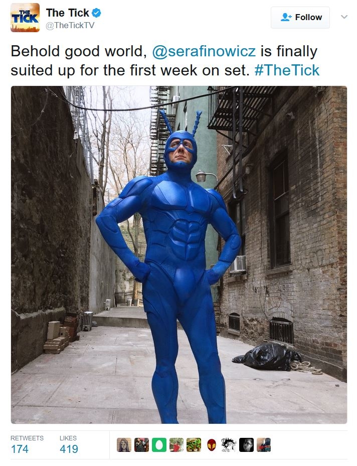 The Tick is returning to Season two with a Brand New Suit