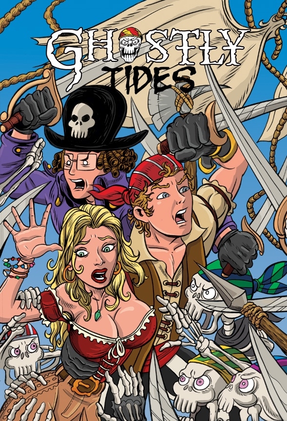 Ghostly Tides: The Curse of Witch Island  A wannabe pirate and his best friend are tricked by a witch into resurrecting the infamous Black Pirate and his skeleton crew