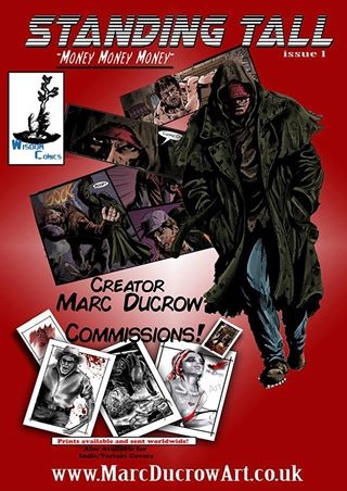 Marc Ducrow will be at  Oldham comic Con on FREE COMIC BOOK DAY