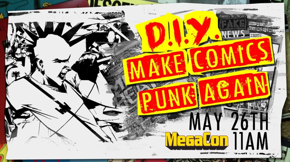 Help Dunn Spread The WORD OF A PUNK INVASION at MEGACON