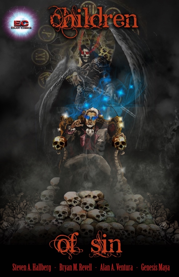 Children of Sin full length manga A steamPunk adventure into the supernatural Print run funding with tons of bonus content !!!