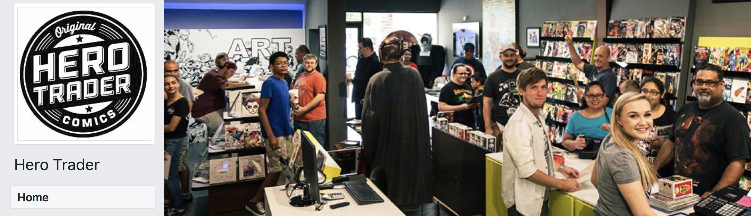 Natalie Mankin will be at Hero Trader all day for FREE Comic Book DAY!