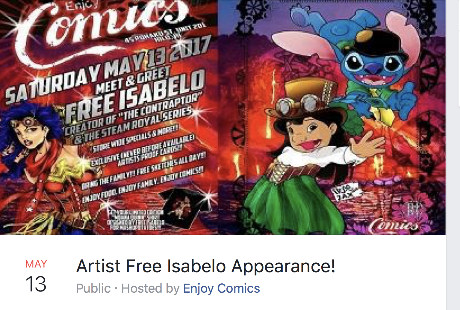 Bryan Revell has some Hawaiian Greatness For Free Comic Book DAY