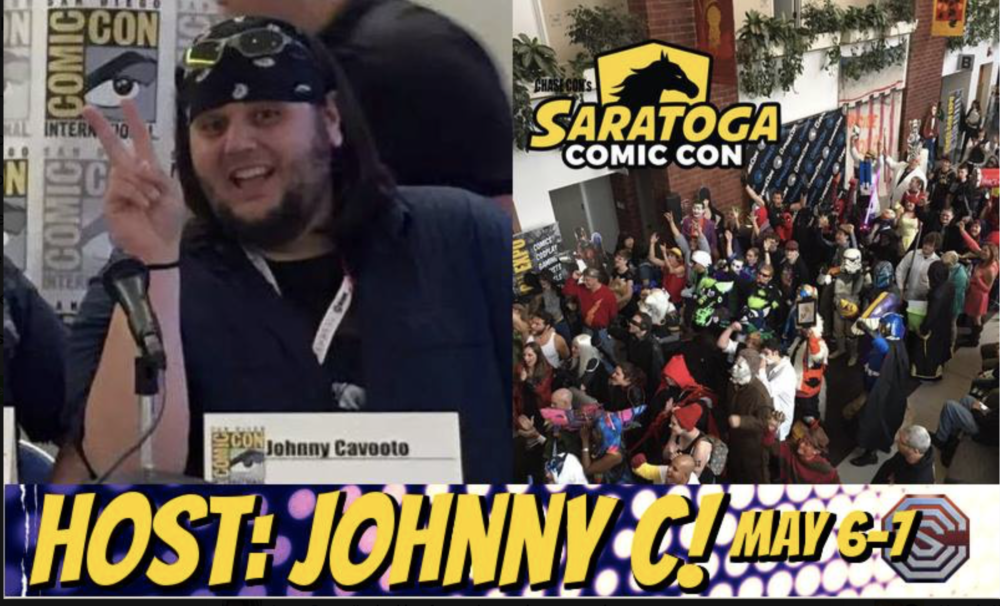 Johnny C Spends Free Comic Day at the Saratoga Comic Con