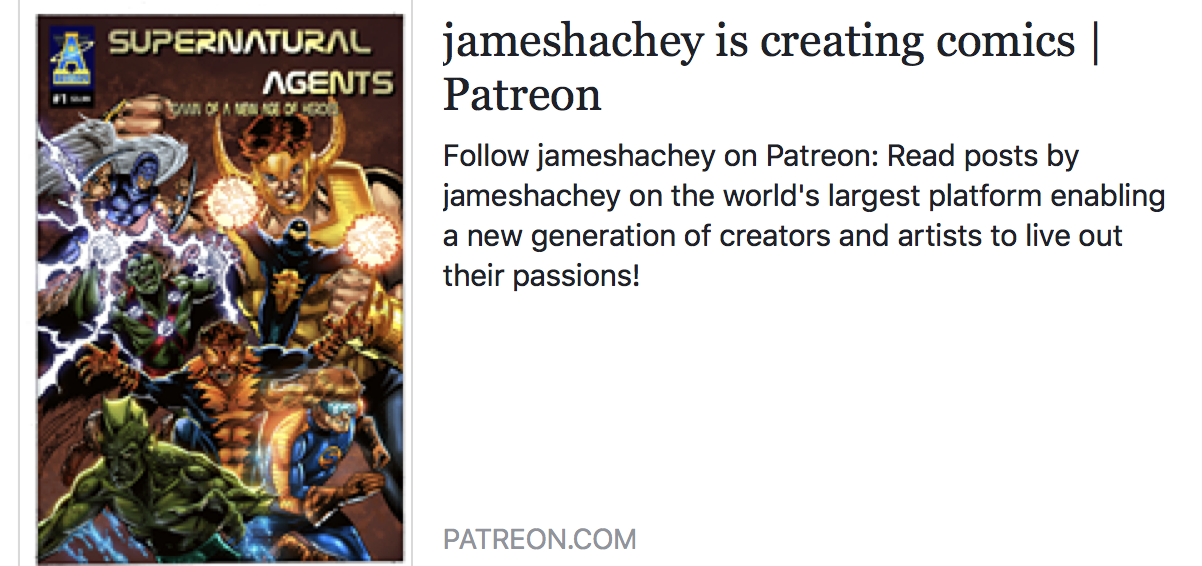 JamesHachey is creating comics